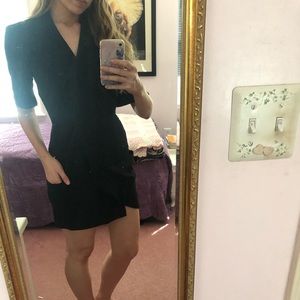 & OTHER STORIES || Black Snap Dress w. Pockets